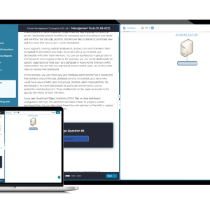Boson Practice Lab for Azure Storage Management screenshot