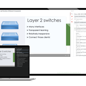 Screenshot of Video Training for Cisco 200-301 CCNA